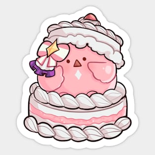 Sojuu in cake Sticker